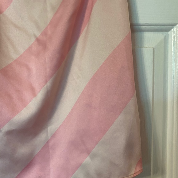 Victoria secret striped pink cami tank top m adj - Picture 4 of 8